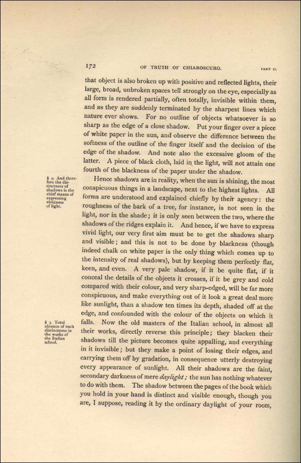 'Modern Painters' Volume I (1888 edition): Part II: Section II: Chapter III: Page 172