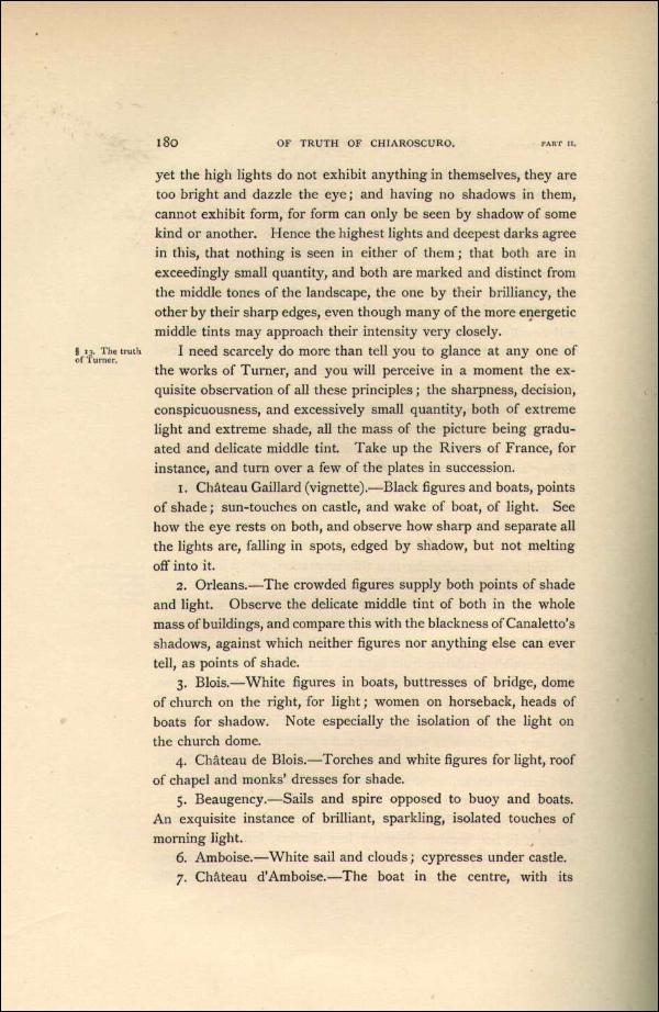 'Modern Painters' Volume I (1888 edition): Part II: Section II: Chapter III: Page 180