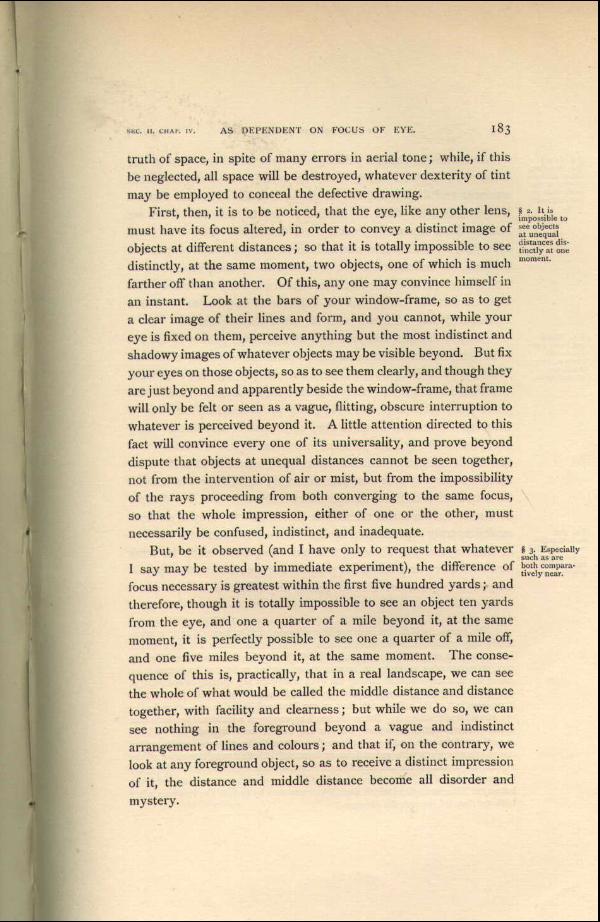 'Modern Painters' Volume I (1888 edition): Part II: Section II: Chapter IV: Page 183