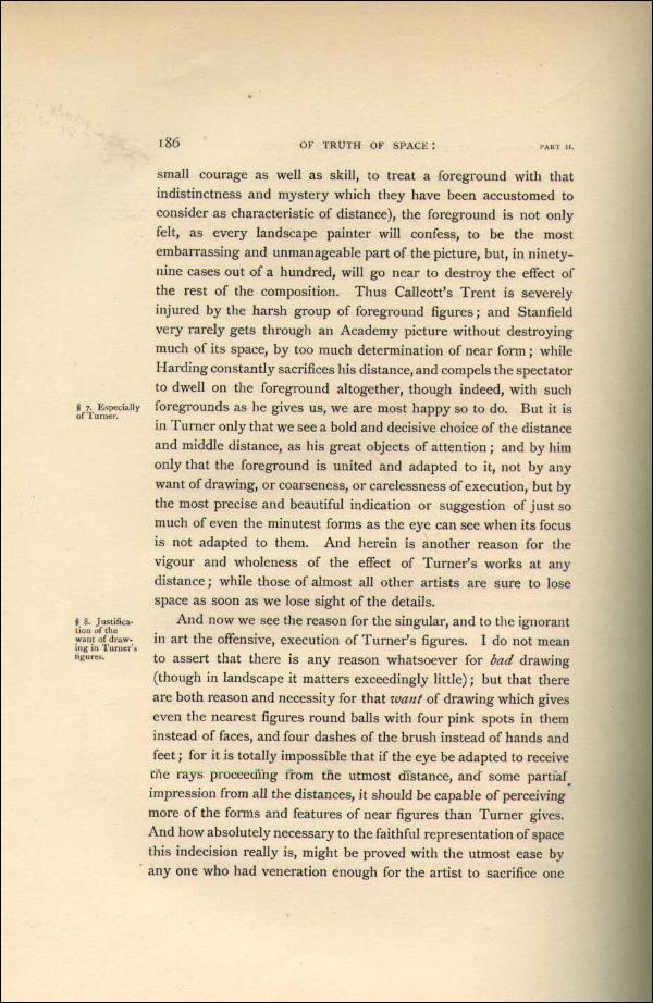 'Modern Painters' Volume I (1888 edition): Part II: Section II: Chapter IV: Page 186