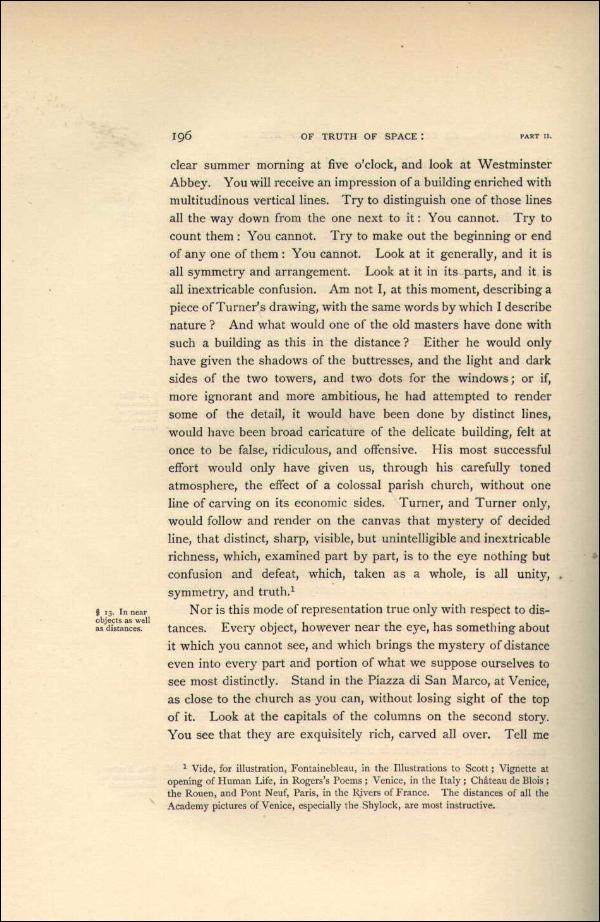 'Modern Painters' Volume I (1888 edition): Part II: Section II: Chapter V: Page 196