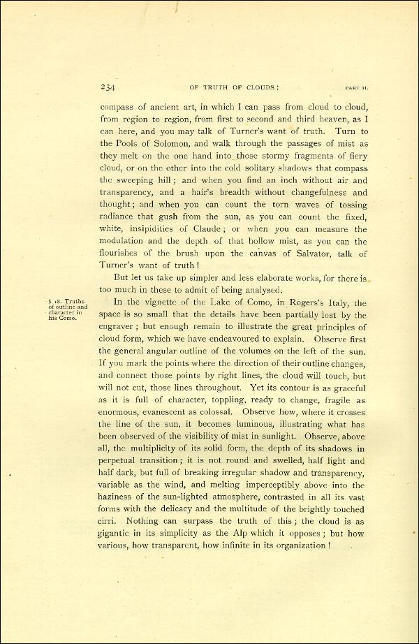 'Modern Painters' Volume I (1888 edition): Part II: Section III: Chapter III: Page 234