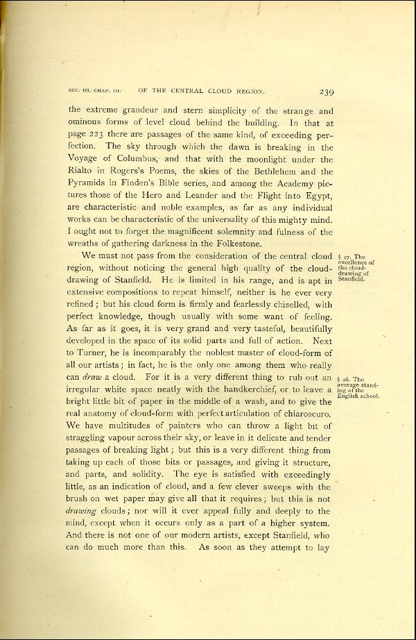 'Modern Painters' Volume I (1888 edition): Part II: Section III: Chapter III: Page 239