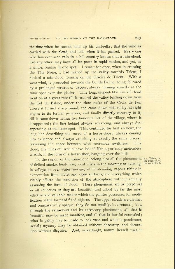 'Modern Painters' Volume I (1888 edition): Part II: Section III: Chapter IV: Page 243