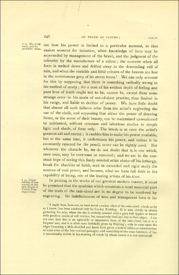 'Modern Painters' Volume I (1888 edition): Part II: Section III: Chapter IV: Page 246