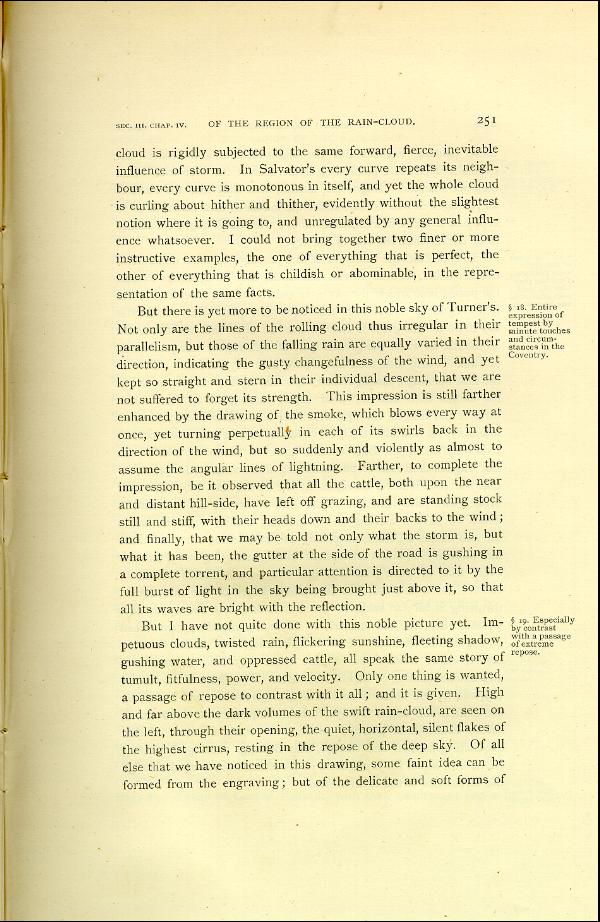 'Modern Painters' Volume I (1888 edition): Part II: Section III: Chapter IV: Page 251