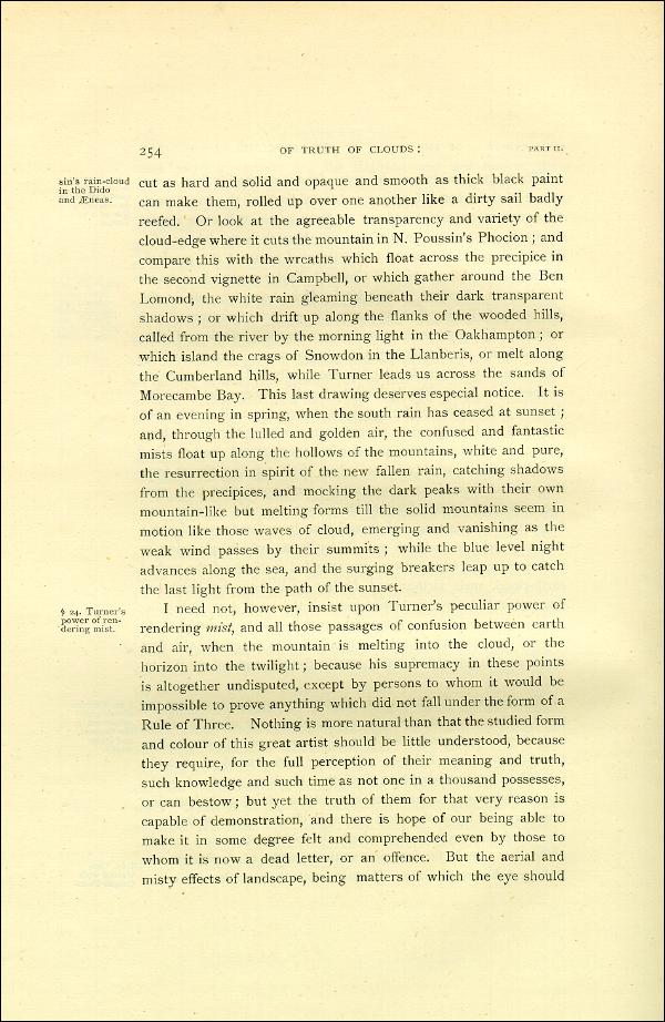 'Modern Painters' Volume I (1888 edition): Part II: Section III: Chapter IV: Page 254