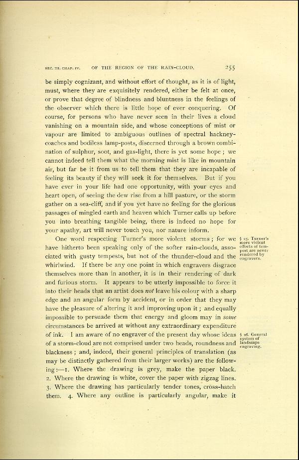 'Modern Painters' Volume I (1888 edition): Part II: Section III: Chapter IV: Page 255
