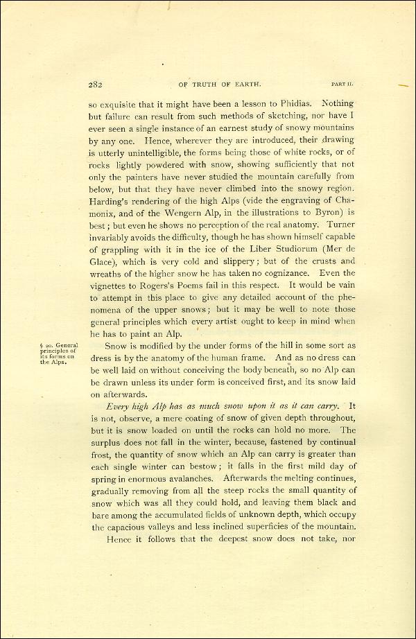 'Modern Painters' Volume I (1888 edition): Part II: Section IV: Chapter II: Page 282