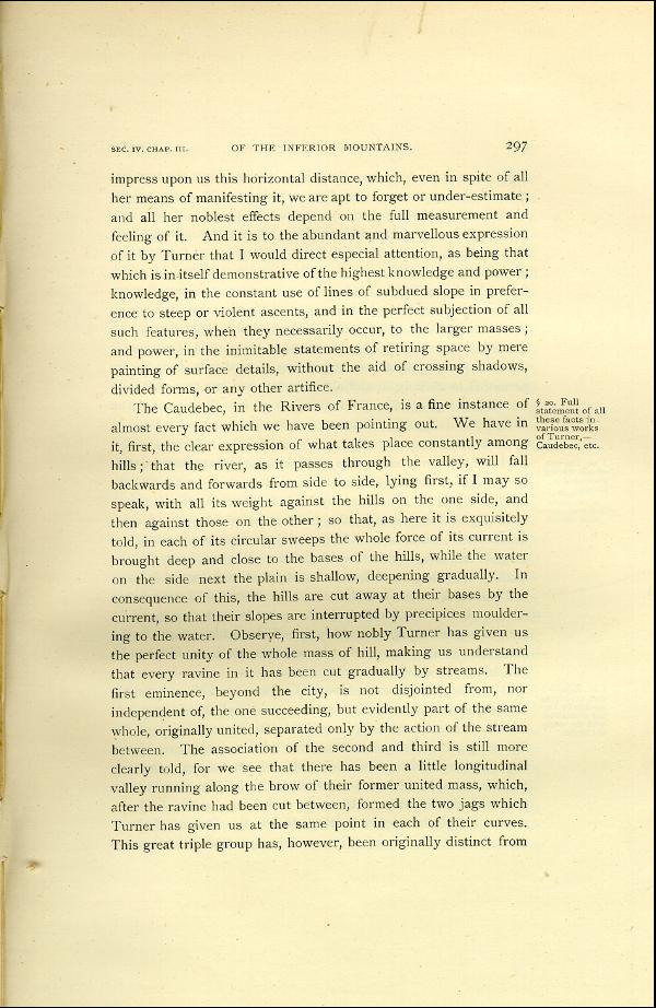 'Modern Painters' Volume I (1888 edition): Part II: Section IV: Chapter III: Page 297
