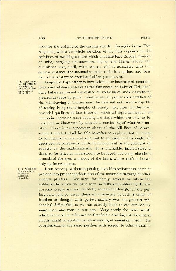 'Modern Painters' Volume I (1888 edition): Part II: Section IV: Chapter III: Page 300