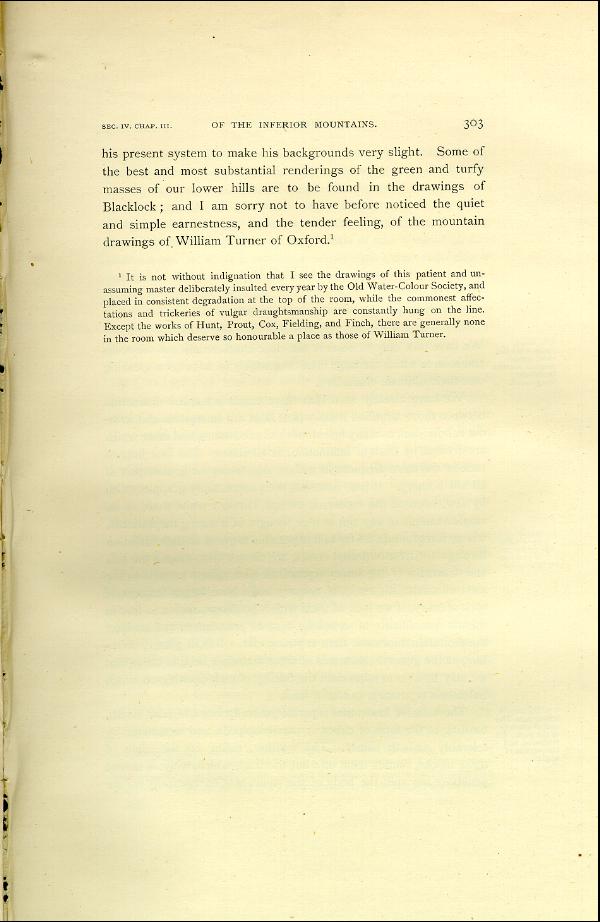 'Modern Painters' Volume I (1888 edition): Part II: Section IV: Chapter III: Page 303