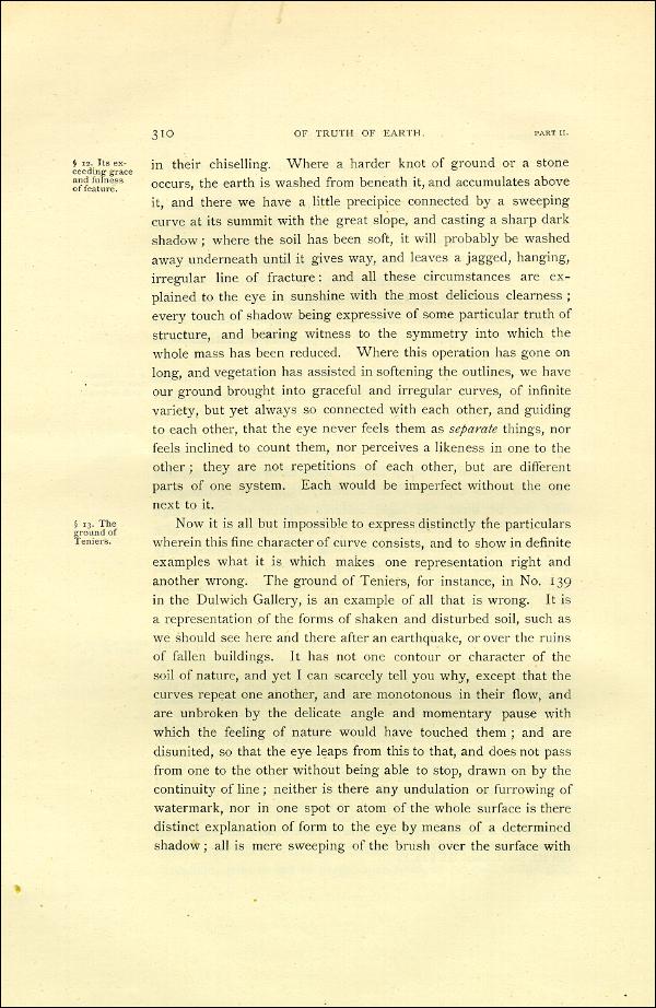 'Modern Painters' Volume I (1888 edition): Part II: Section IV: Chapter IV: Page 310