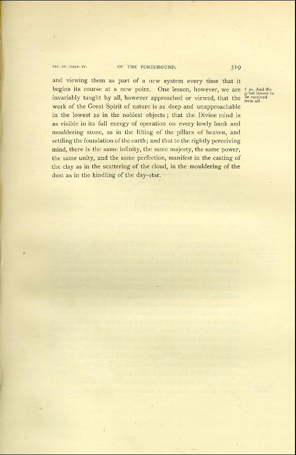 'Modern Painters' Volume I (1888 edition): Part II: Section IV: Chapter IV: Page 319