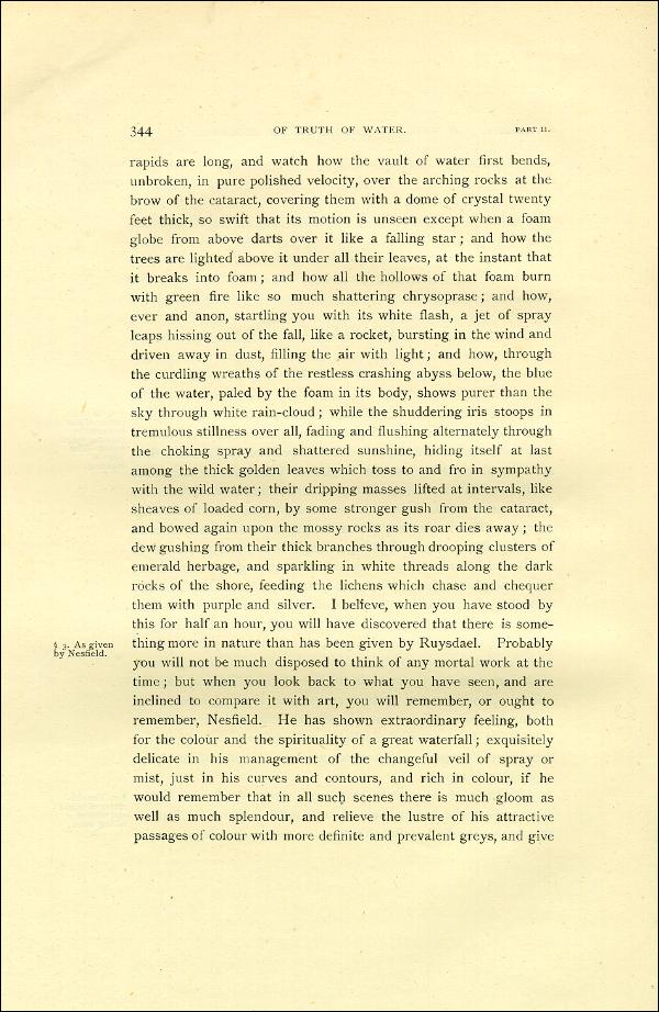 'Modern Painters' Volume I (1888 edition): Part II: Section V: Chapter II: Page 344