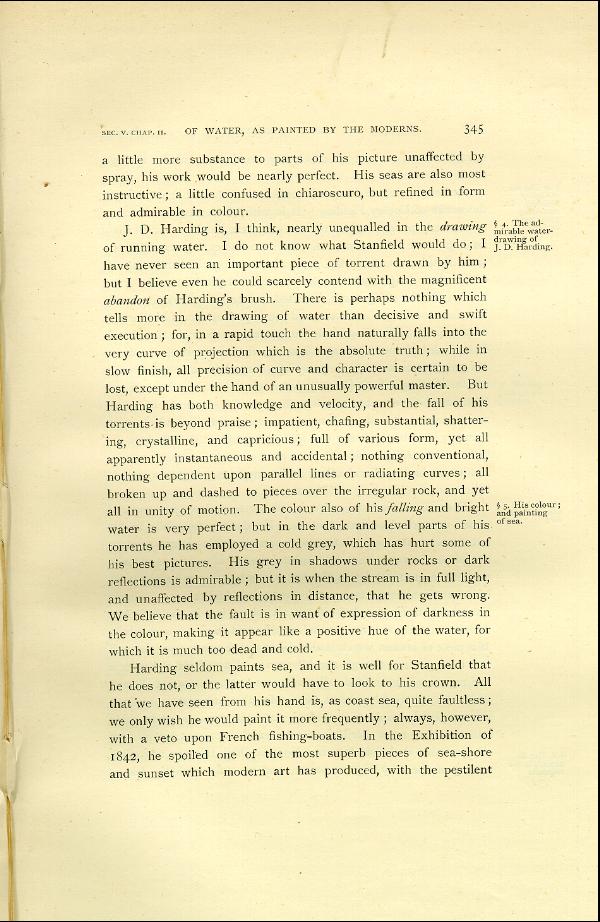 'Modern Painters' Volume I (1888 edition): Part II: Section V: Chapter II: Page 345