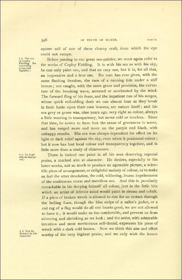 'Modern Painters' Volume I (1888 edition): Part II: Section V: Chapter II: Page 346