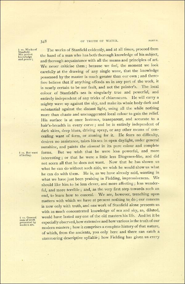 'Modern Painters' Volume I (1888 edition): Part II: Section V: Chapter II: Page 348