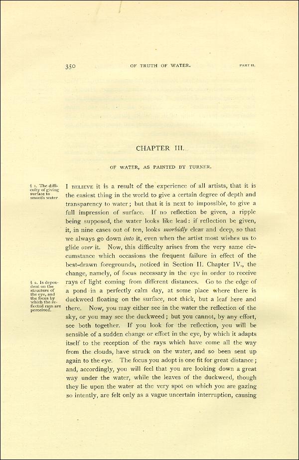 'Modern Painters' Volume I (1888 edition): Part II: Section V: Chapter III: Page 350