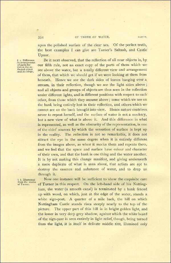 'Modern Painters' Volume I (1888 edition): Part II: Section V: Chapter III: Page 354