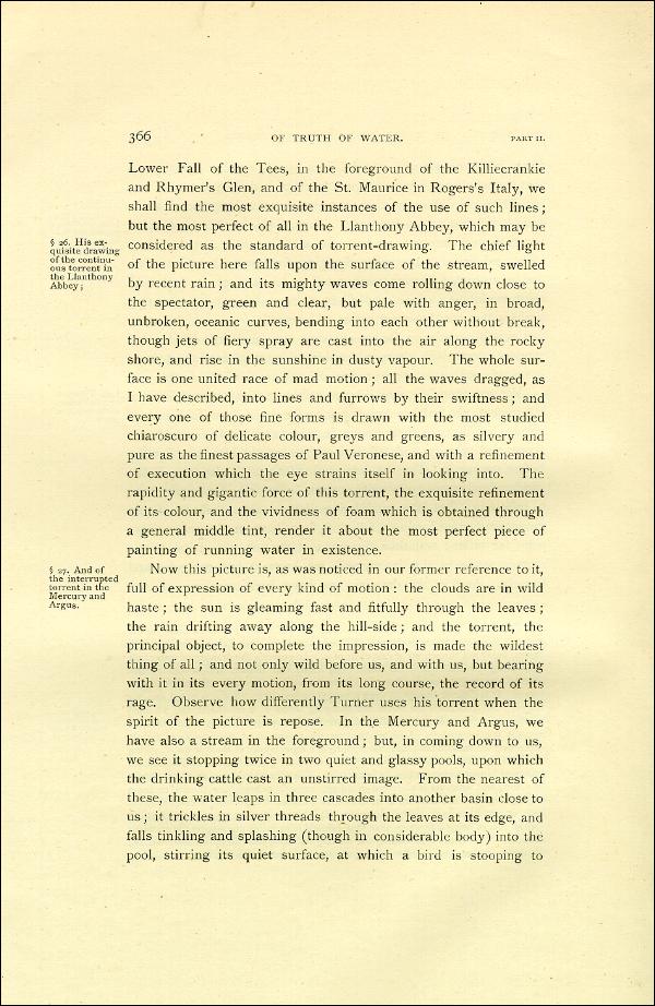 'Modern Painters' Volume I (1888 edition): Part II: Section V: Chapter III: Page 366
