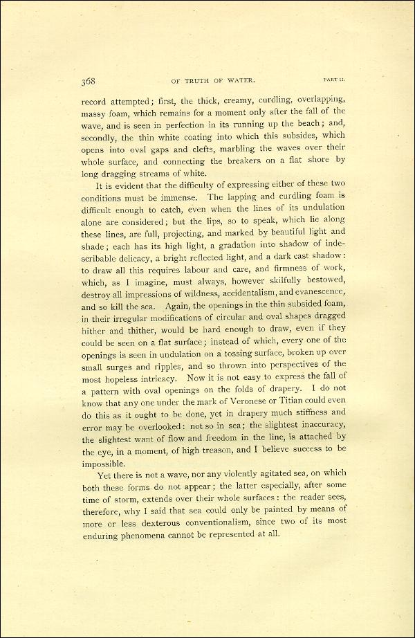 'Modern Painters' Volume I (1888 edition): Part II: Section V: Chapter III: Page 368