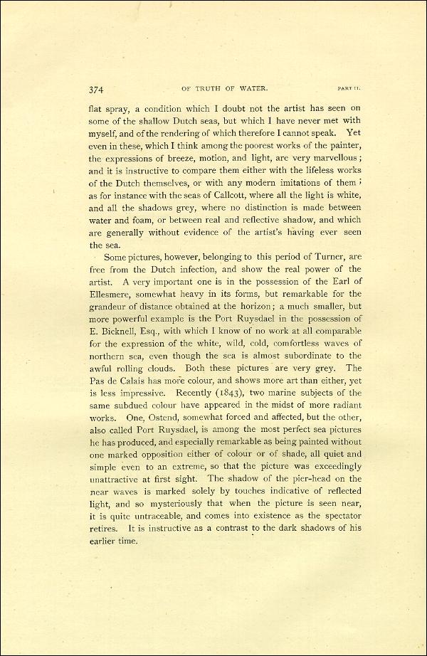 'Modern Painters' Volume I (1888 edition): Part II: Section V: Chapter III: Page 374