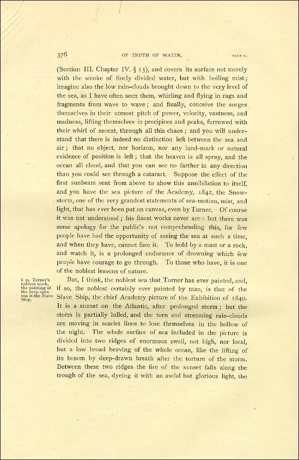 'Modern Painters' Volume I (1888 edition): Part II: Section V: Chapter III: Page 376