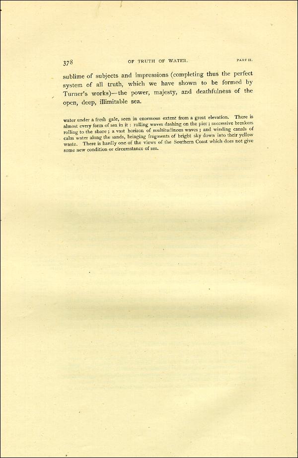 'Modern Painters' Volume I (1888 edition): Part II: Section V: Chapter III: Page 378