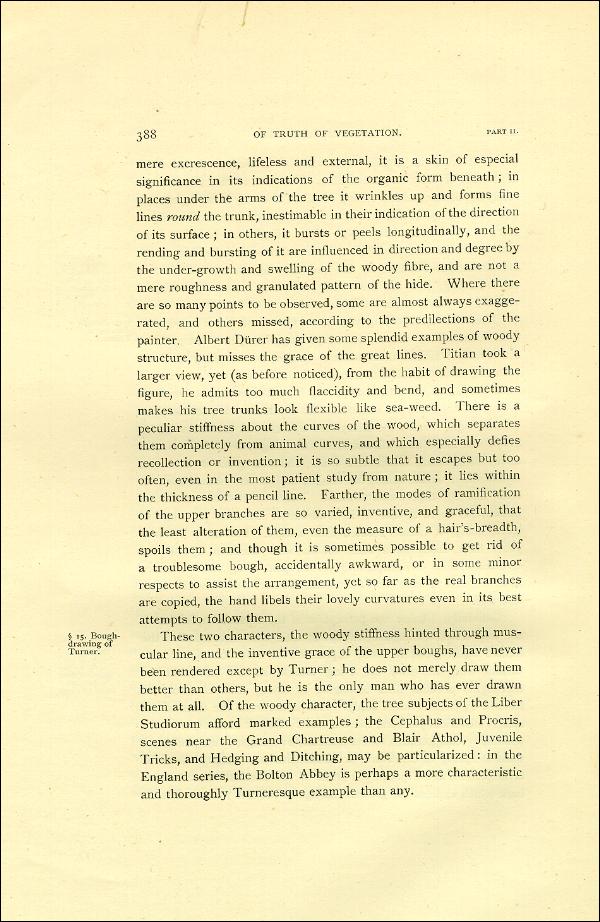 'Modern Painters' Volume I (1888 edition): Part II: Section VI: Chapter I: Page 388