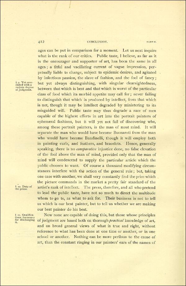 'Modern Painters' Volume I (1888 edition): Part II: Section VI: Chapter III: Page 412