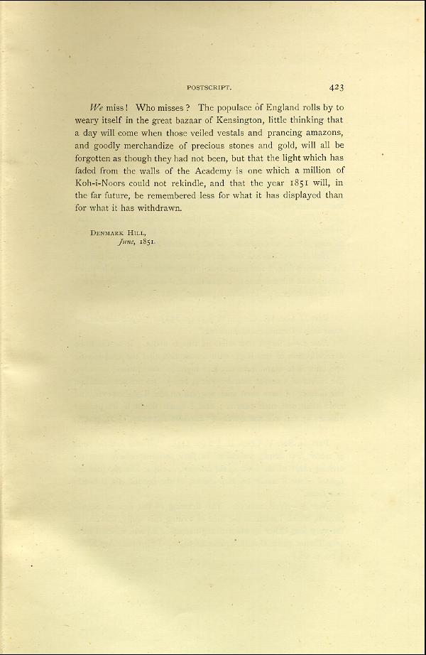 'Modern Painters' Volume I (1888 edition): Part II: Section VI: Chapter III: Page 423