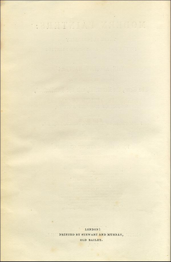 'Modern Painters' Volume I (1843 edition): Front Matter: Title Pages: Page iv
