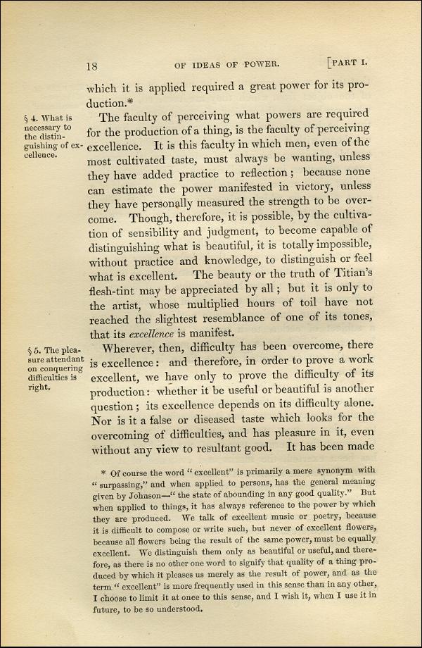 'Modern Painters' Volume I (1843 edition): Part I: Section I: Chapter III: Page 18