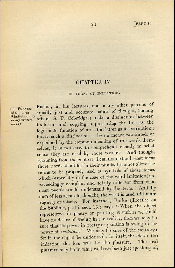 'Modern Painters' Volume I (1843 edition): Part I: Section I: Chapter IV: Page 20