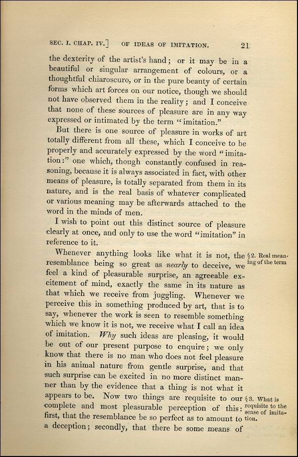 'Modern Painters' Volume I (1843 edition): Part I: Section I: Chapter IV: Page 21