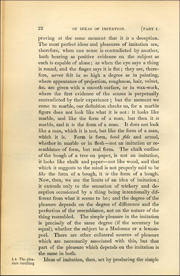 'Modern Painters' Volume I (1843 edition): Part I: Section I: Chapter IV: Page 22