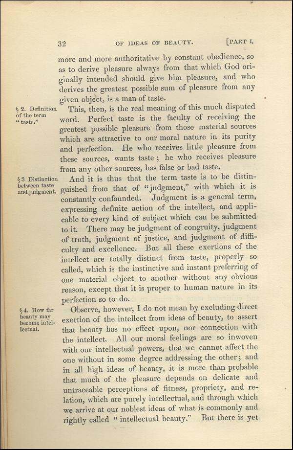 'Modern Painters' Volume I (1843 edition): Part I: Section I: Chapter VI: Page 32