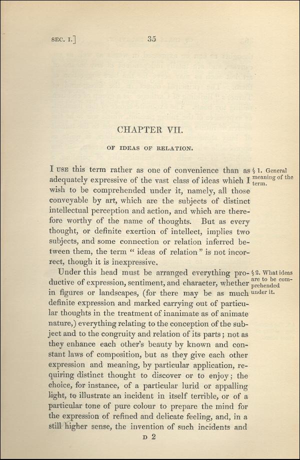 'Modern Painters' Volume I (1843 edition): Part I: Section I: Chapter VII: Page 35