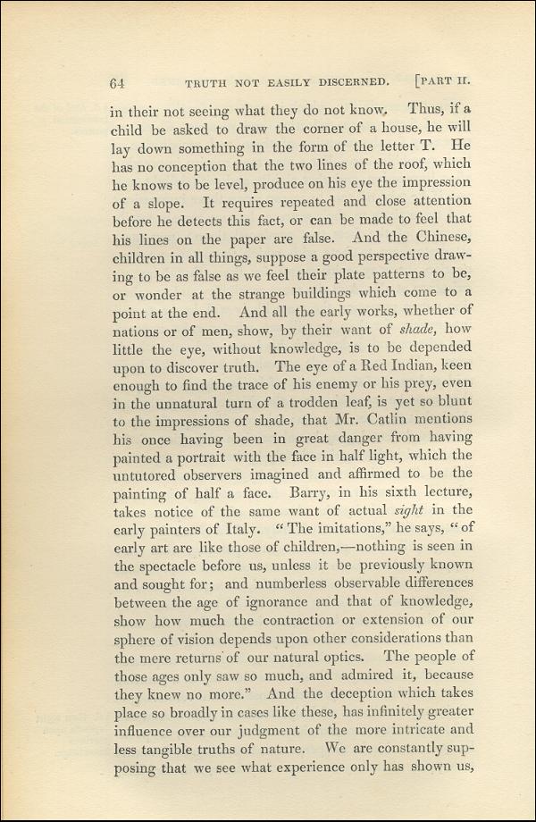 'Modern Painters' Volume I (1843 edition): Part II: Section I: Chapter II: Page 64