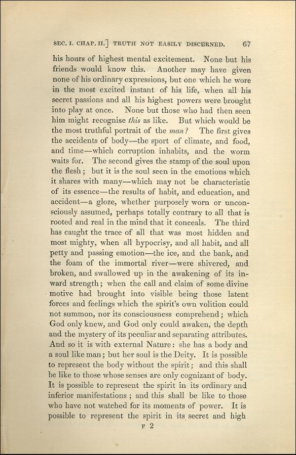 'Modern Painters' Volume I (1843 edition): Part II: Section I: Chapter II: Page 67