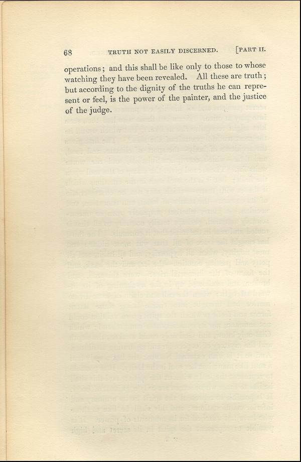 'Modern Painters' Volume I (1843 edition): Part II: Section I: Chapter II: Page 68