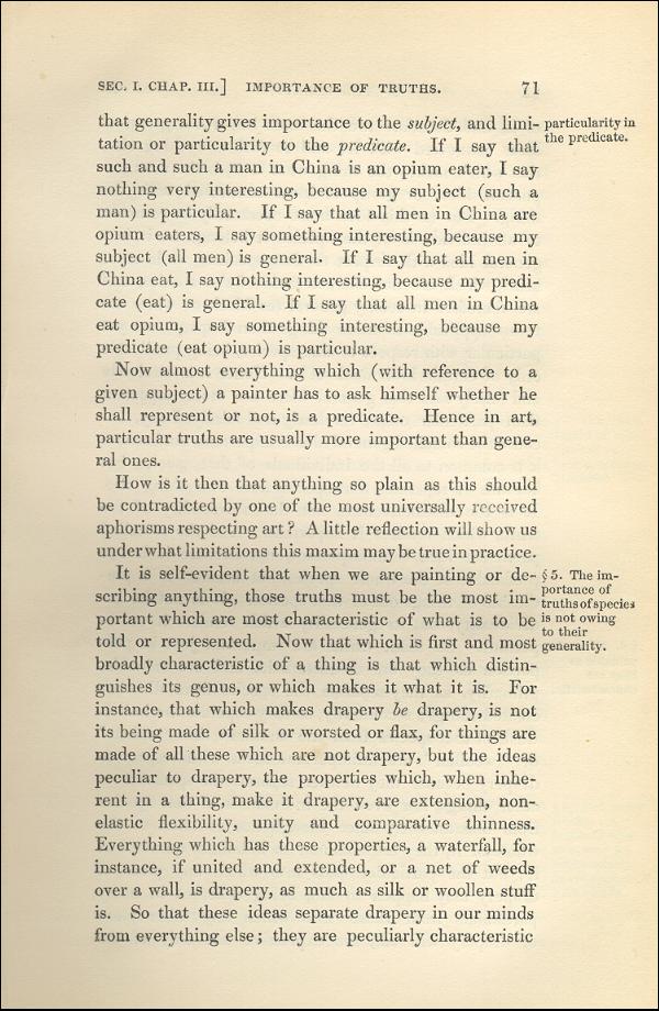 'Modern Painters' Volume I (1843 edition): Part II: Section I: Chapter III: Page 71