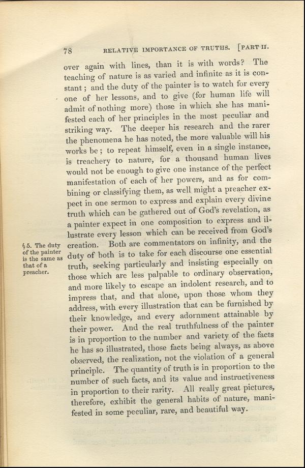 'Modern Painters' Volume I (1843 edition): Part II: Section I: Chapter IV: Page 78