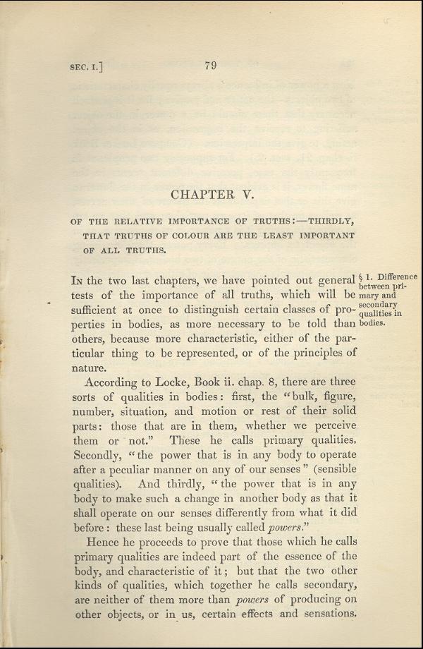 'Modern Painters' Volume I (1843 edition): Part II: Section I: Chapter V: Page 79
