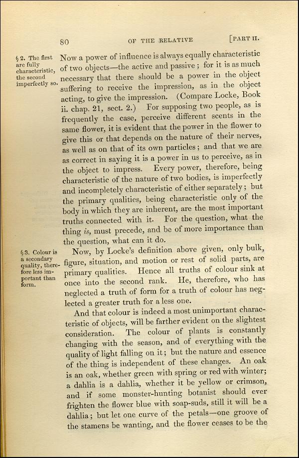 'Modern Painters' Volume I (1843 edition): Part II: Section I: Chapter V: Page 80