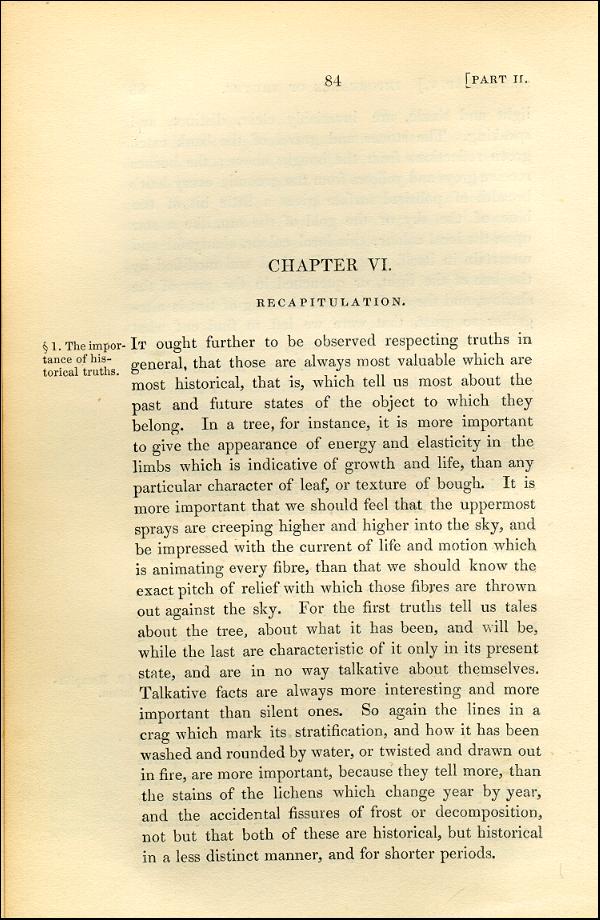 'Modern Painters' Volume I (1843 edition): Part II: Section I: Chapter VI: Page 84