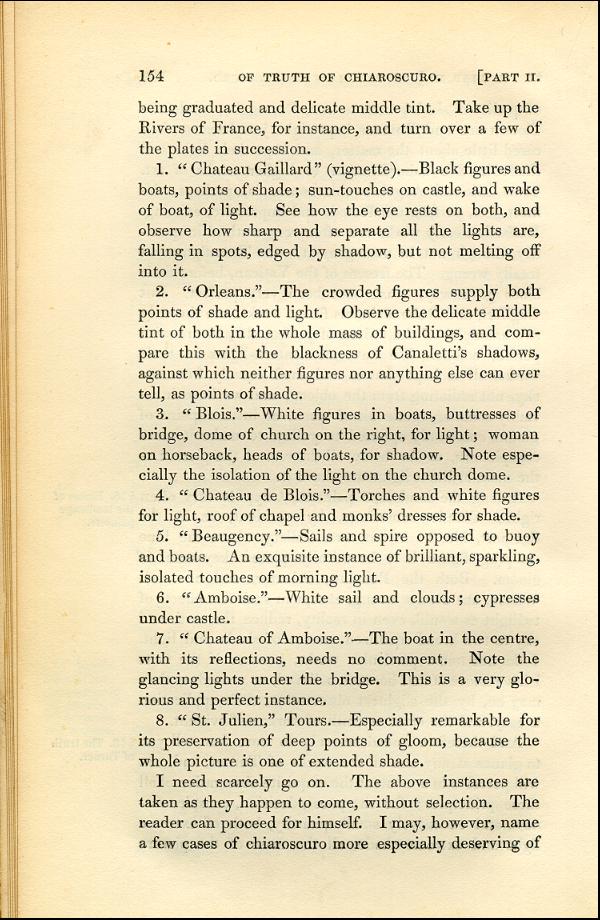 'Modern Painters' Volume I (1843 edition): Part II: Section II: Chapter III: Page 154