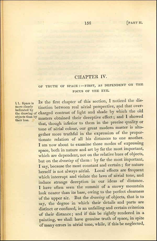 'Modern Painters' Volume I (1843 edition): Part II: Section II: Chapter IV: Page 156