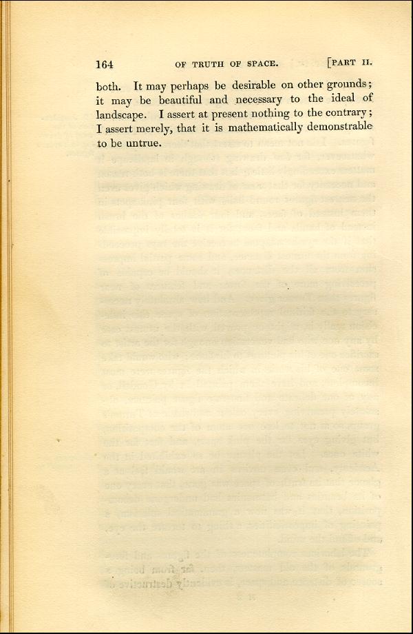 'Modern Painters' Volume I (1843 edition): Part II: Section II: Chapter IV: Page 164